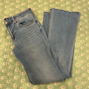 Low-Rise Boot cut jeans